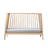 Linea võrevoodi 65cm x 132cm, tamm
